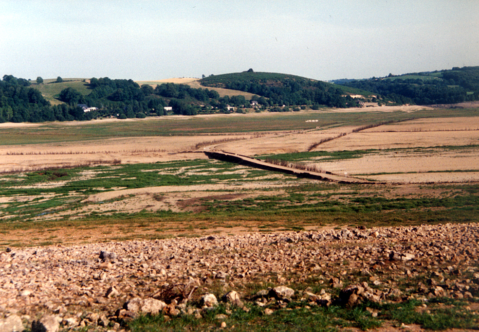 Vdange du lac de Pareloup 1993