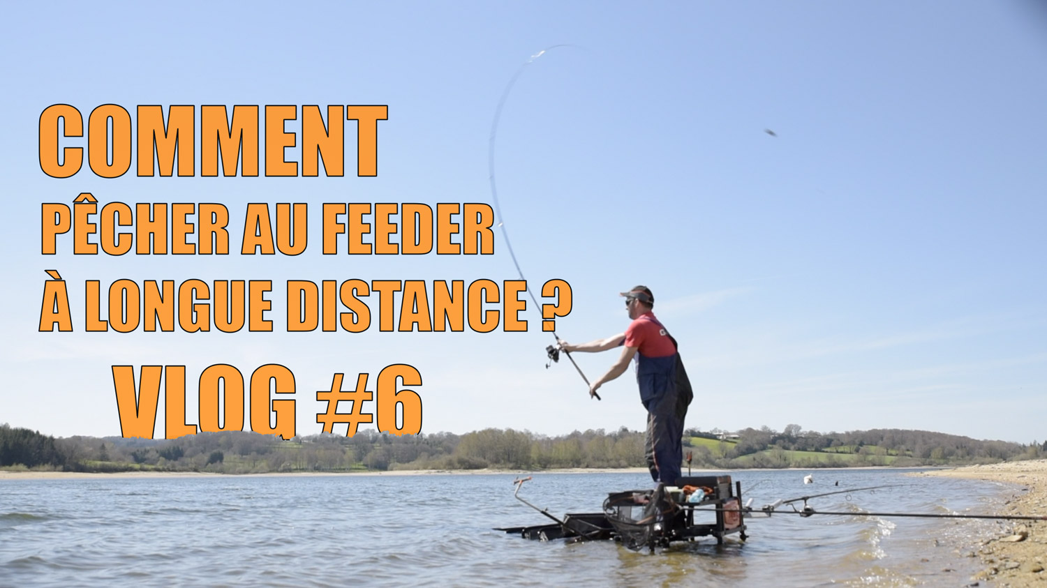 Comment pêcher au feeder à longue distance ? VLOG Pêche feeder