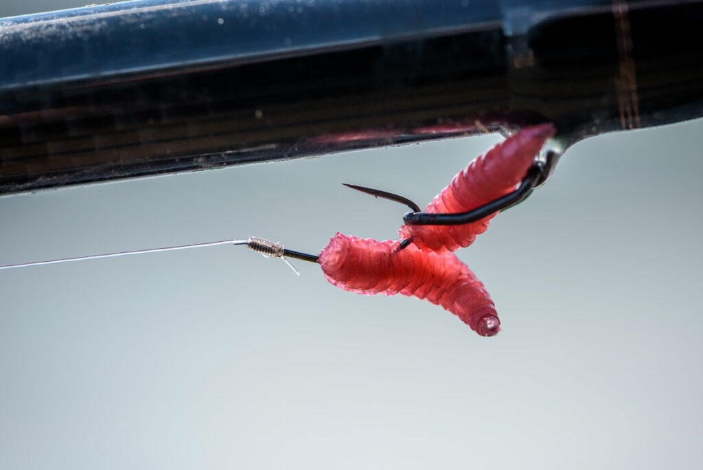 Une pointe longue pour ce modèle d'hameçon.